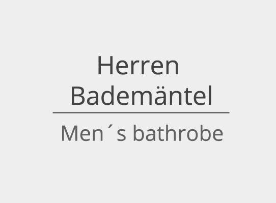 Men's Bathrobes