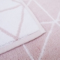 Preview: Bath mat Triangle Graphics - 004 Rosé Quartz