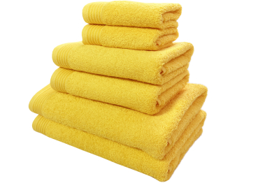 Premium Frottier-Set 6-teilig - Farbe: 171 Gelb