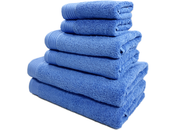 Premium Frottier-Set 6-teilig - Farbe: 255 Azur