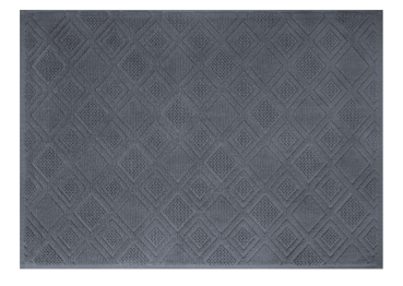 Preview: Mosaik Frottier-Set 4-teilig - Farbe: 180 Dunkelgrau