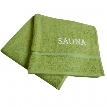 Saunatuch - Grün
