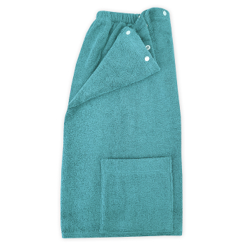 Preview: Sauna Fun Herrenkilt / Sarong - 107 Sky