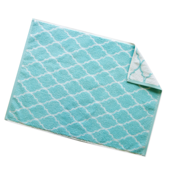 Fliesenmuster Badevorleger - 006 Blau