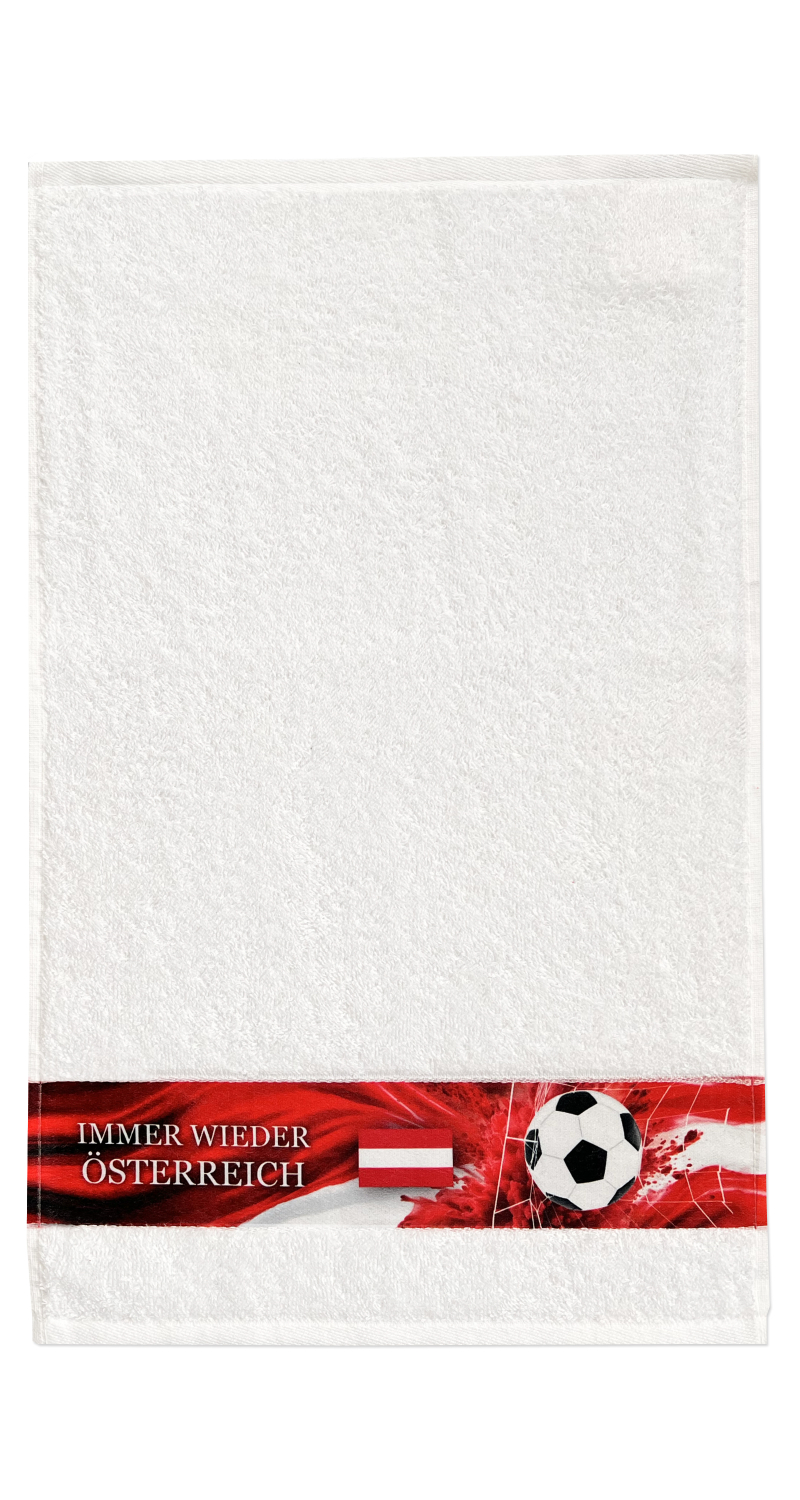 Preview: Österreich Frottiertuch - 001 Weiss