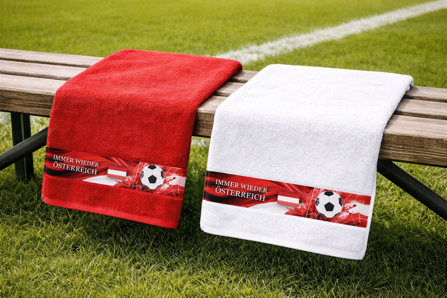 Preview: Österreich Frottiertuch - 001 Weiss