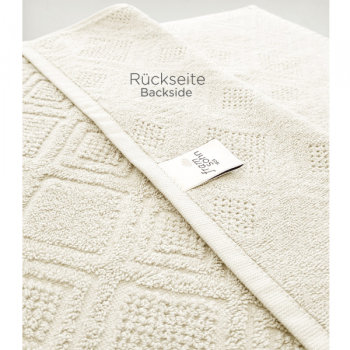 Preview: Mosaik Frottier-Set 4-teilig - Farbe: 460 champagne