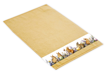 Preview: Osterhase Frottiertuch - 322 Gelb