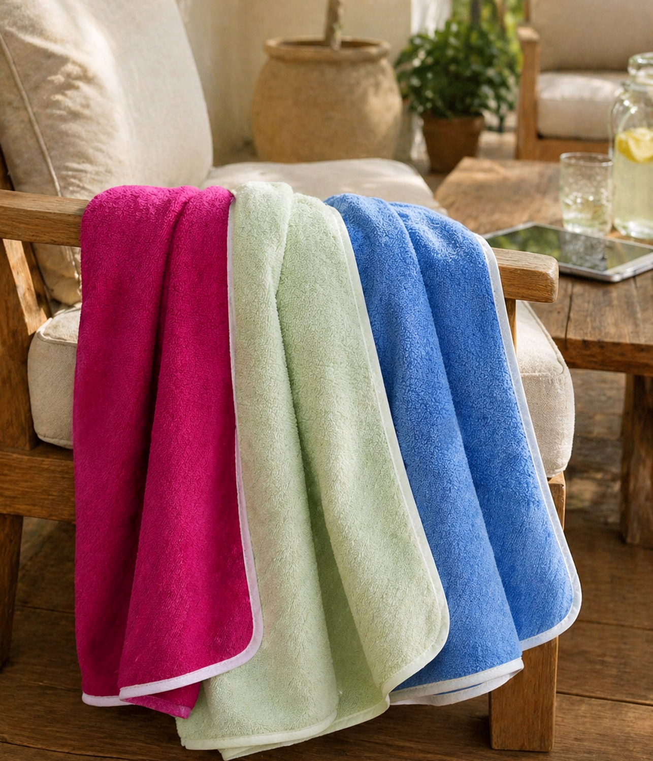 Preview: Frottierdecke - 623 Magenta