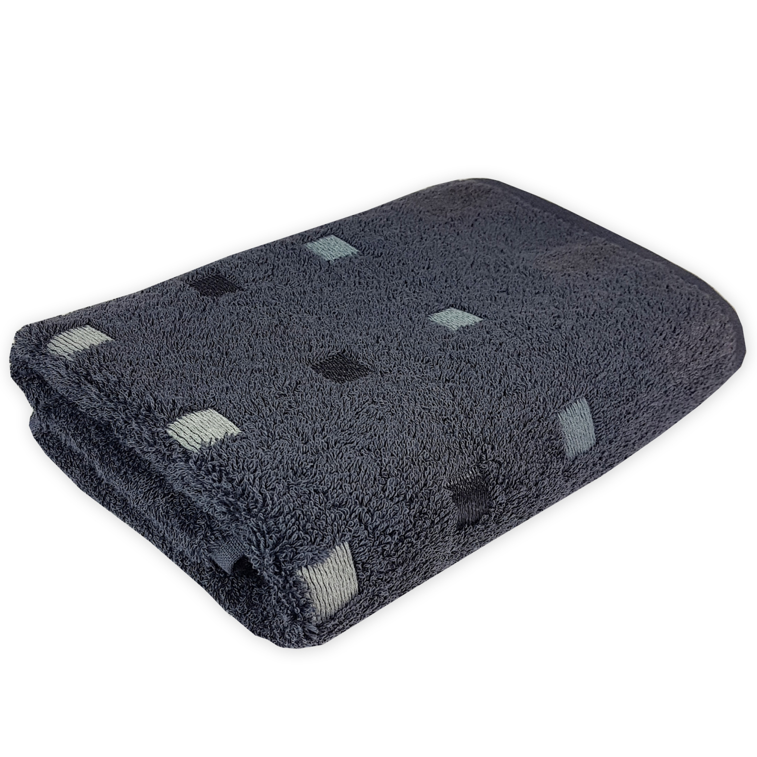 Hochqualitatives Handtuch schwer und weich Serie Quattro Micro Modal Farbe Anthrazit grau dunkelgrau