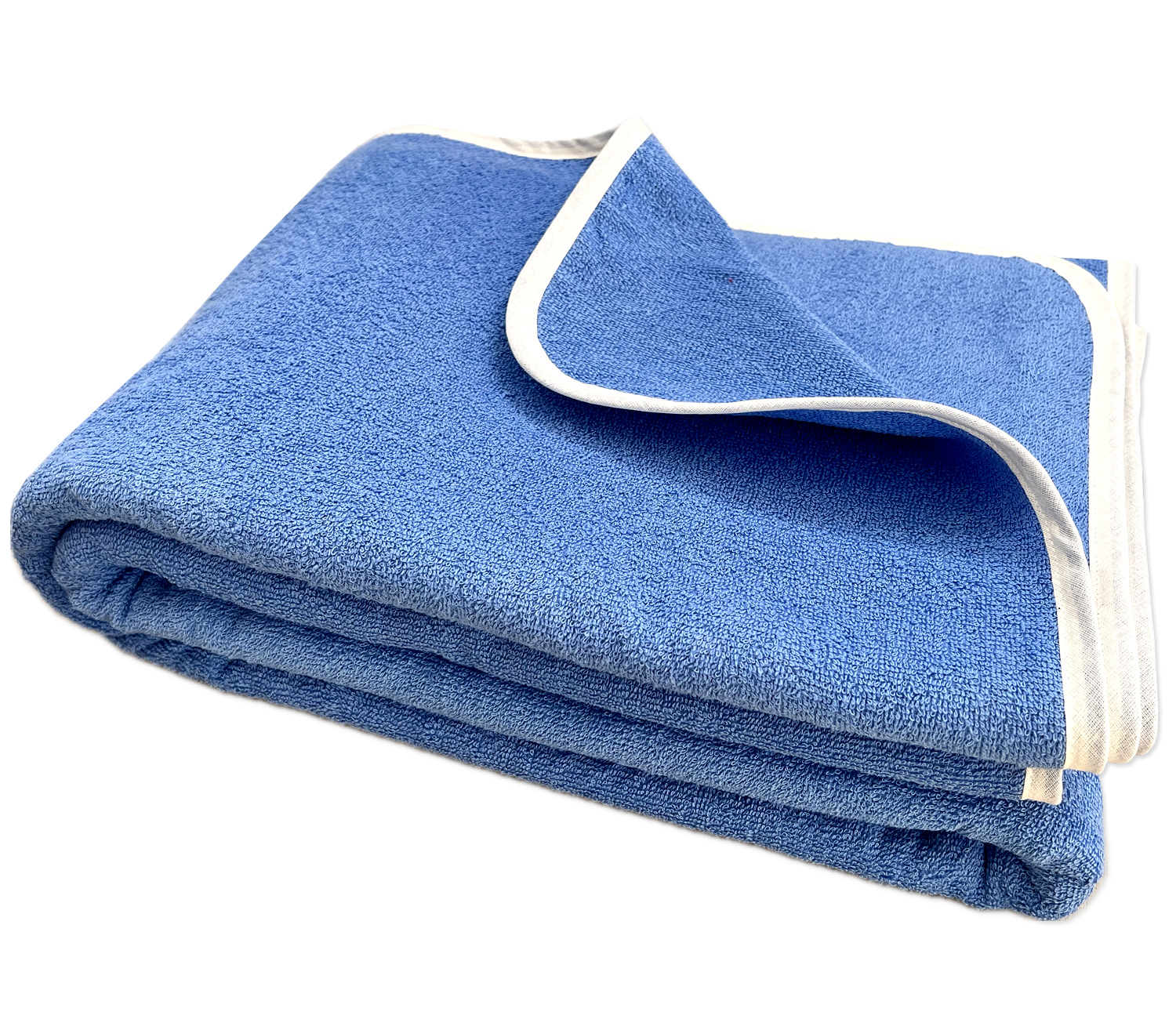 Frottierdecke - 255 Blau