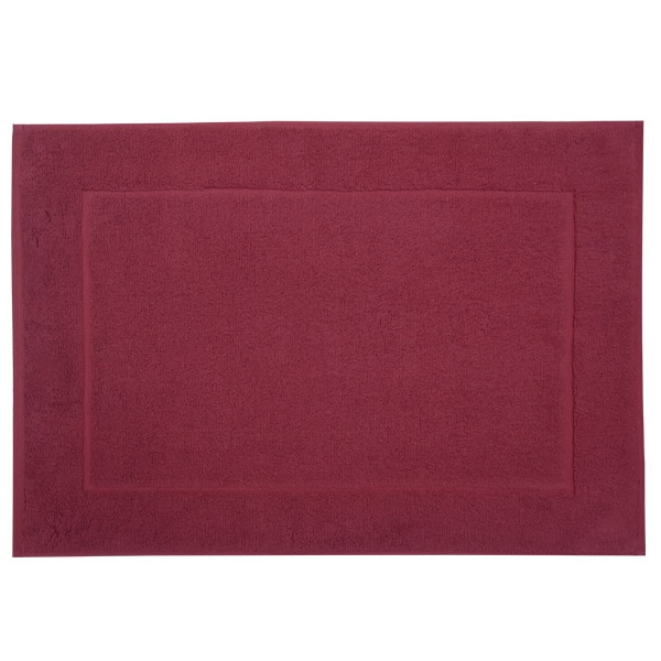 Freundin Home Collection Badeteppich 438 Bordeaux / Rot